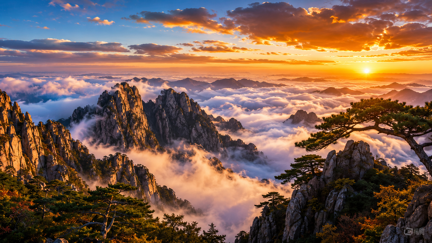 西江千户苗寨夜景